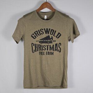 Canvas‎ Griswold Christmas Tree Farm Holiday Graphic Tee Women’s Small